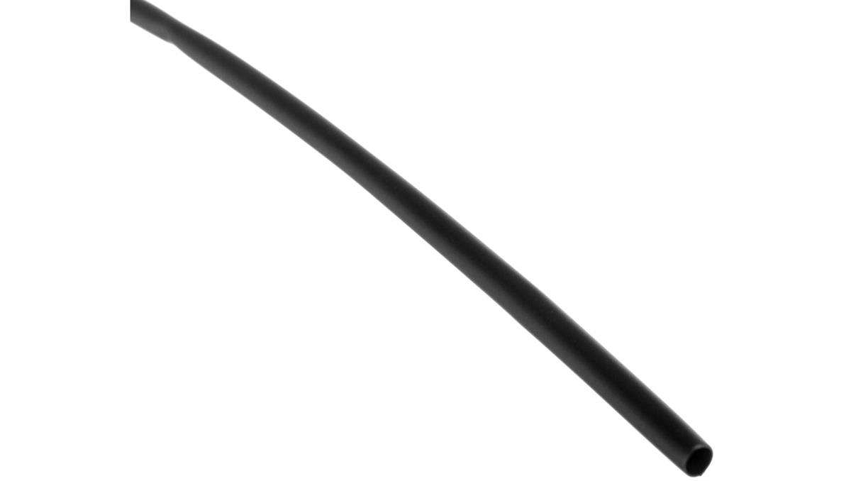Cellpack Rura termokurczliwa cienkościenna, odcinki 1m, CR 2,4/1,2 czarna, 427511 /100szt./