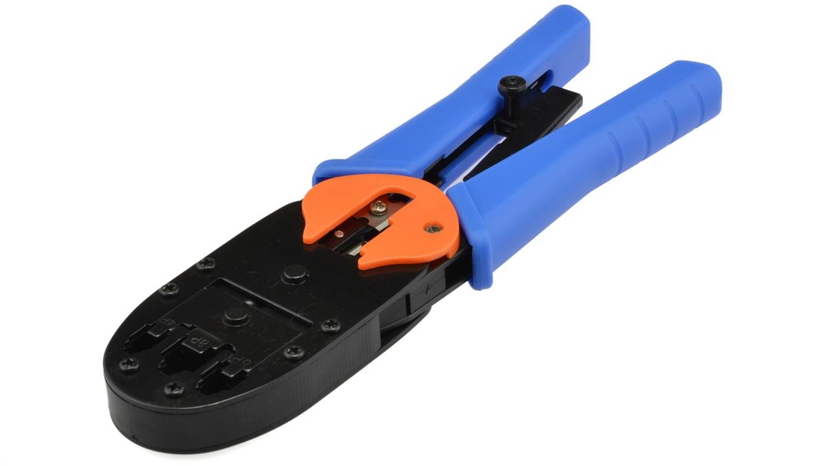 Neku Zaciskarka wtyków modularnych 4p,6p,8p czołowa