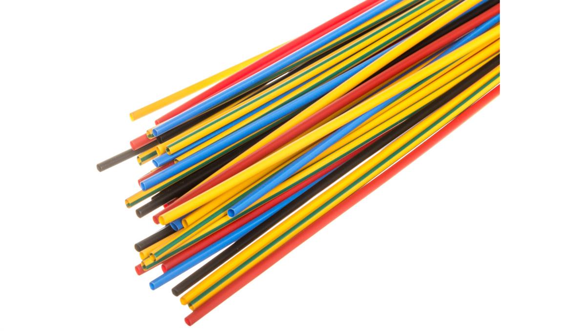 Cellpack Rura termokurczliwa cienkościenna, odcinki 1m (50 szt.), CR 3,2/1,6 MIX, 427615