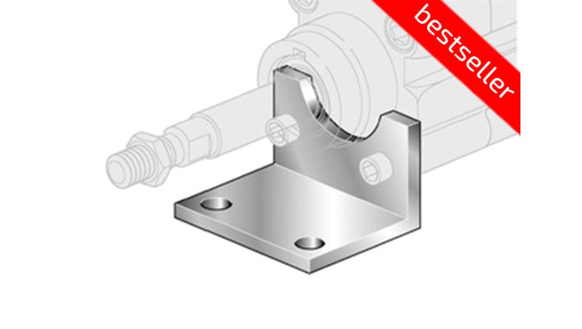 PNEUMAT SYSTEM Łapa D50 ze śrubami montażowymi, XP/050