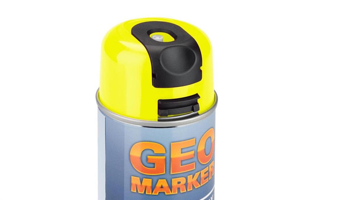 GeoFennel Farba geodezyjna do znakowania 360 stopni odblaskowa żółta 15-110-20