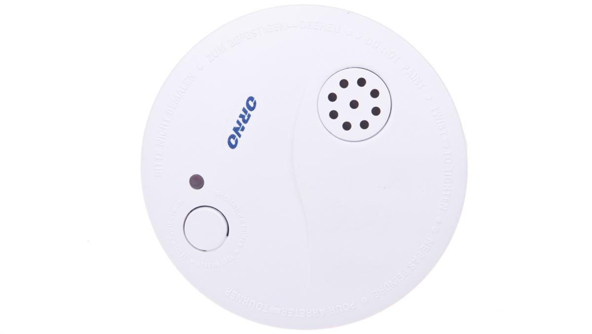 ORNO Czujnik dymu bateryjny 9V DC biały OR-DC-609