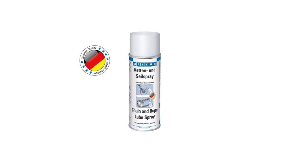 WEICON Chain and Rope Lube Spray przezroczysty smar adhezyjny 400 ml