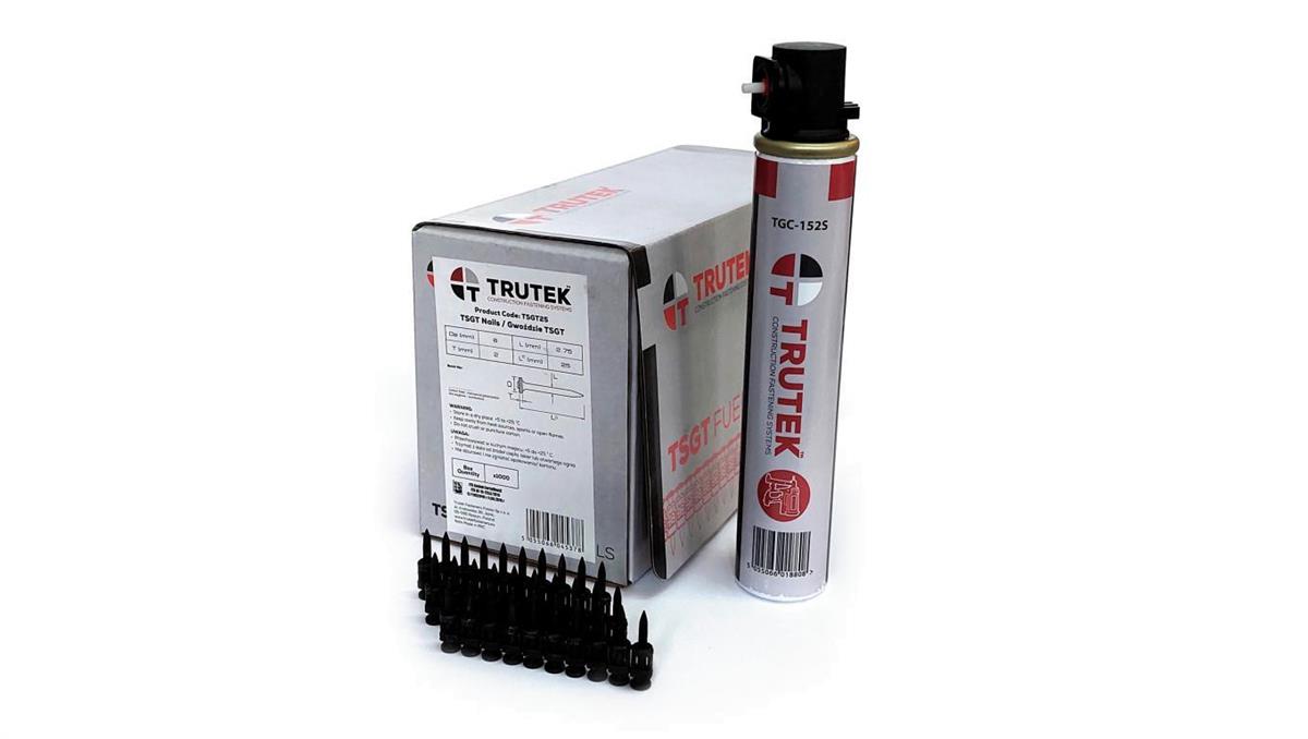 Gwoździe TSGT 19mm beton do osadzaków gazowych 1000 szt. z gazem 152ml