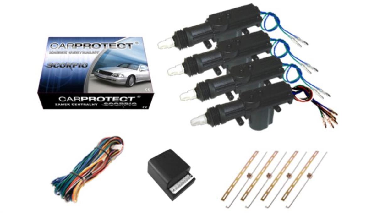 Zamek centralny CarProtect SCORPIO bez pilota