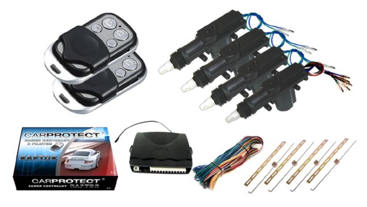 Zamek centralny Carprotect RAPTOR pilot metalowy