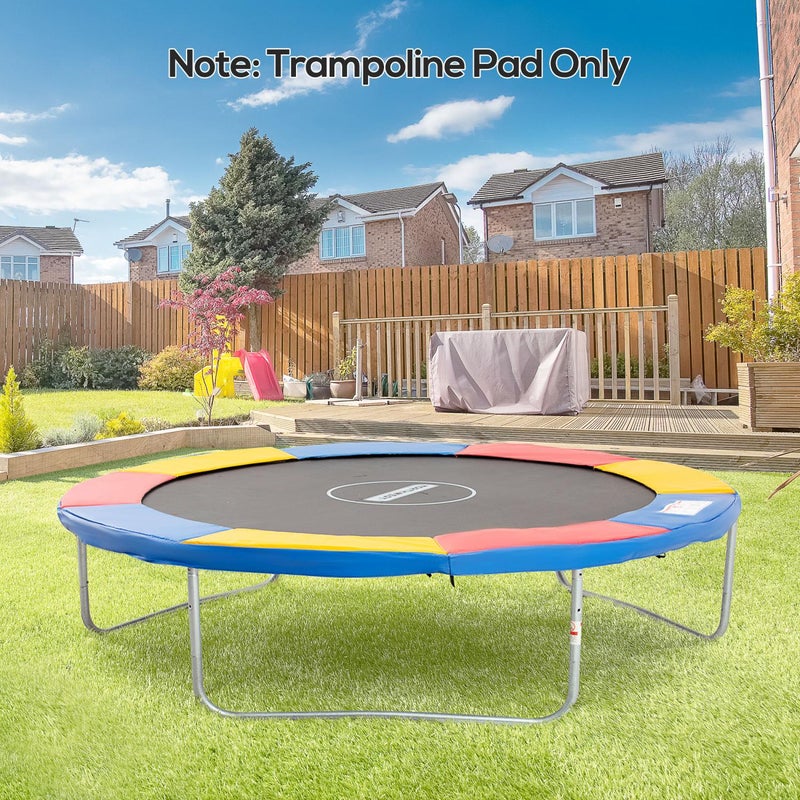 Trampolina Ø305 cm Akcesoria bezpieczeństwa Siatka na krawędź Drabinka Mata ochronna Zabawki dla dzieci