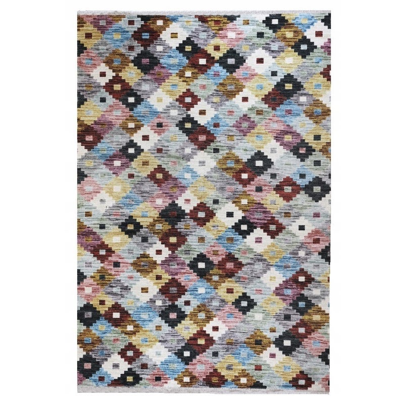 DYWAN PESCARA 1502 KILIM NOWOCZESNY FRĘDZLE 120x170