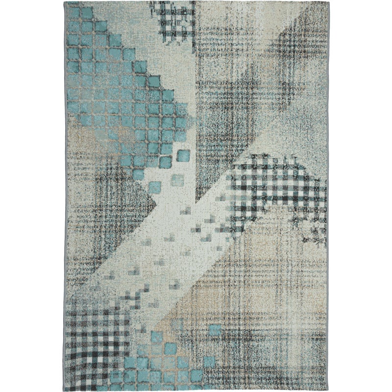 Dywan Multidecor Dara 120 x 170 cm patchwork turkus 1 szt.