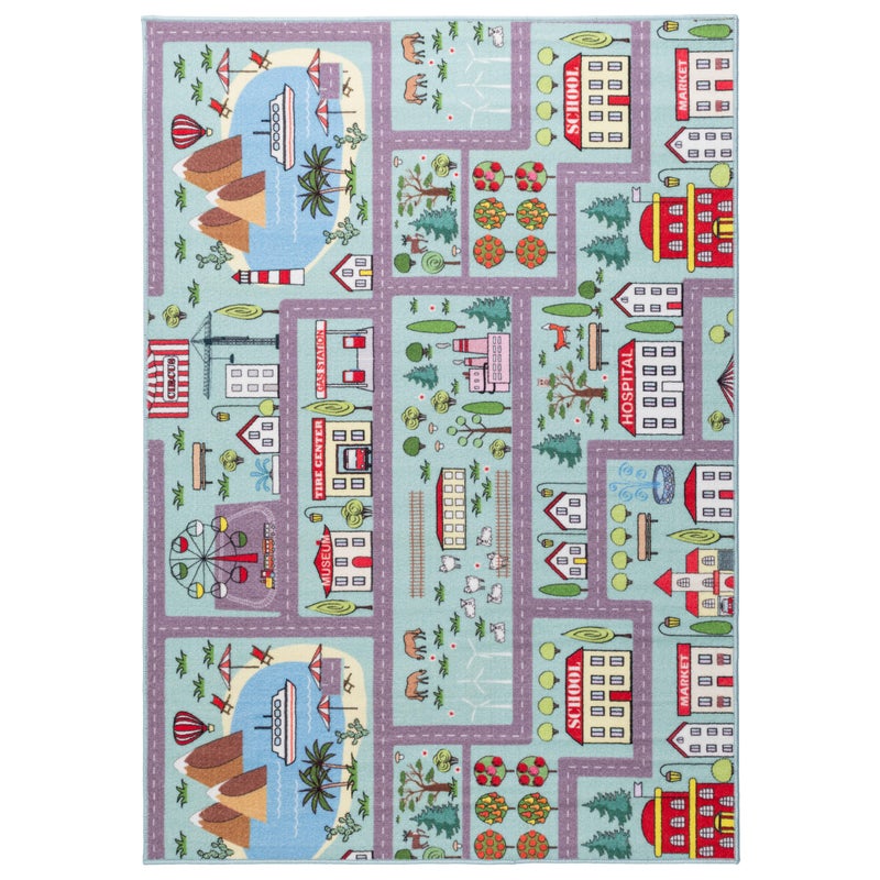 Dywan Multidecor Stella Ulice 120 x 170 cm morski 1 szt.