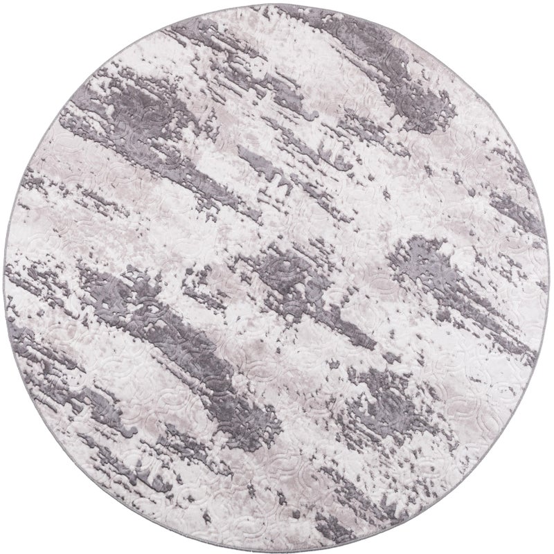 Dywan Multidecor Vision 150 cm koło przecierka szaro-antracytowa 1 szt.