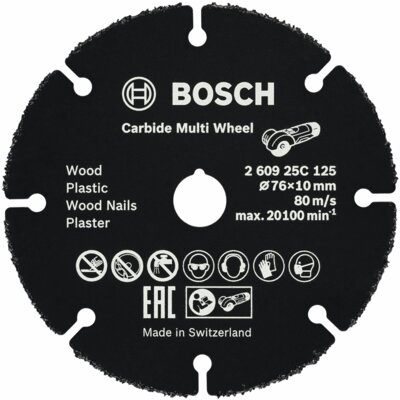 BOSCH Tarcza do cięcia 260925C125 76 mm