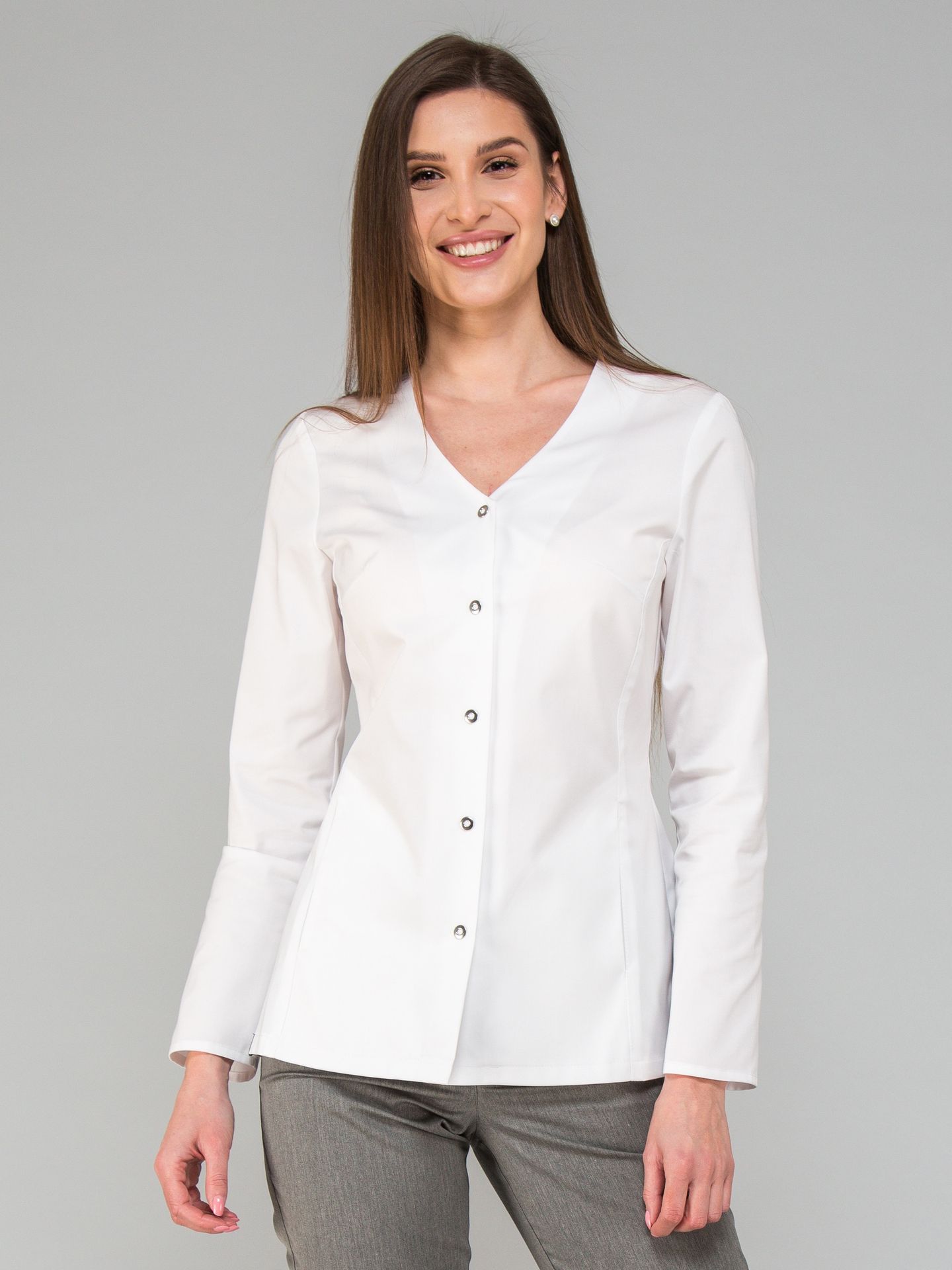 Bluza medyczna ELDAN SOFIA rękaw DŁUGI