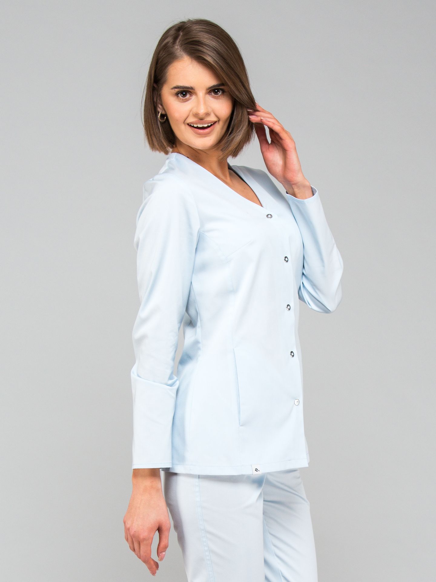 Bluza medyczna ELDAN SOFIA rękaw DŁUGI