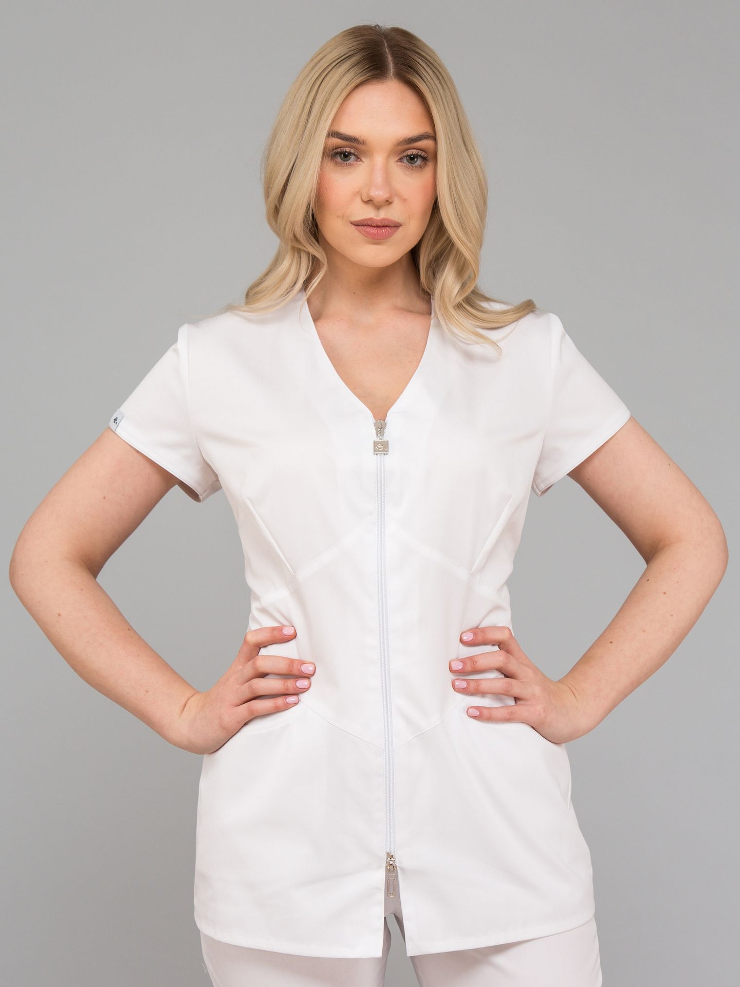 Bluza medyczna ELDAN LILIANE rękaw KRÓTKI