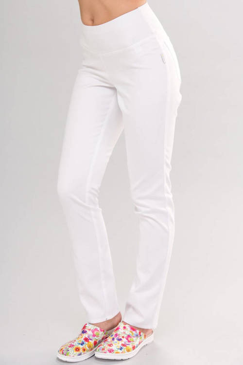 Spodnie damskie ELDAN RURKI Z DZIANINĄ