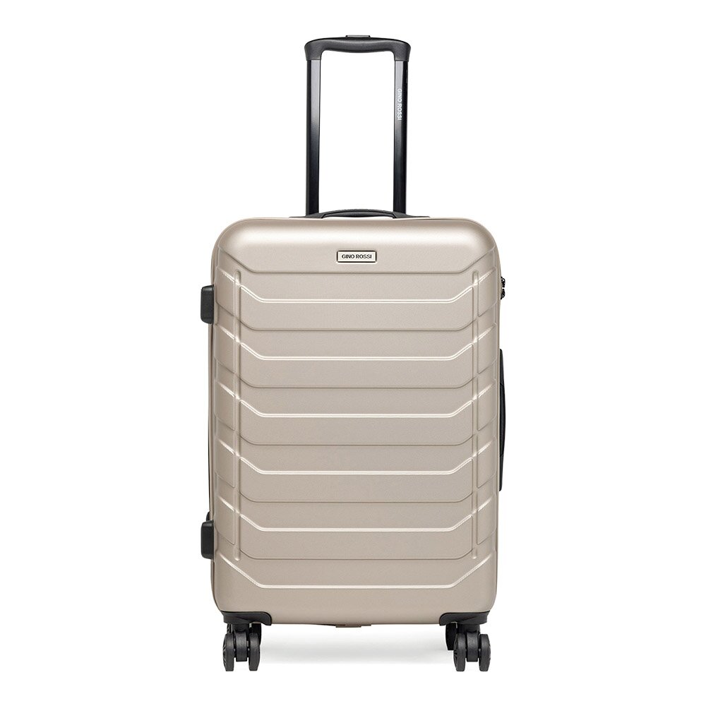 GINO ROSSI Walizka średnia CEO-GIN-M-002-05-GOLD Złoty