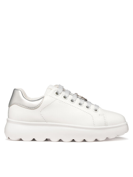 Geox Sneakersy J Puffypop Girl J65MRA 00085 C0007 S Biały