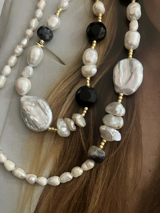 Bransoletka ALICE Perły Naturalne Słodkowodne TOHO