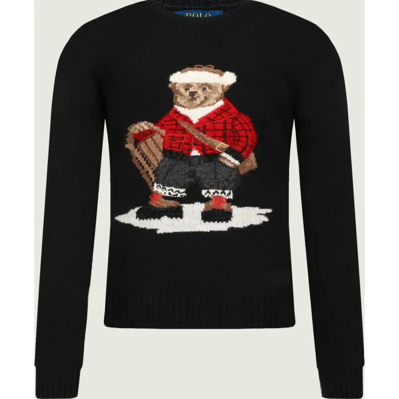 POLO RALPH LAUREN Sweter Regular Fit z dodatkiem wełny