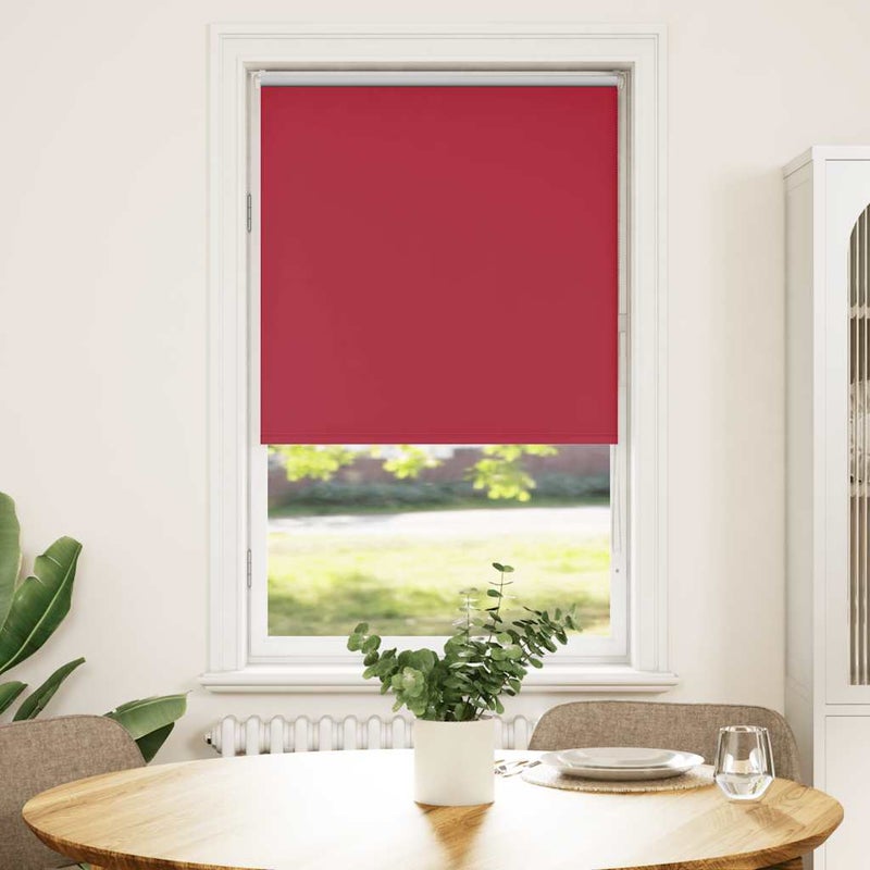 Roleta zaciemniająca Red 80x150 cm Szerokość tkaniny 75,7 cm vidaXL