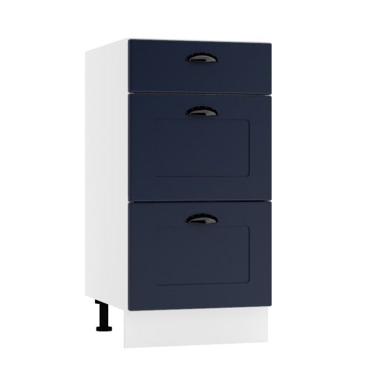 Szafka kuchenna stojąca 40 ADELE D40 S/3 biała