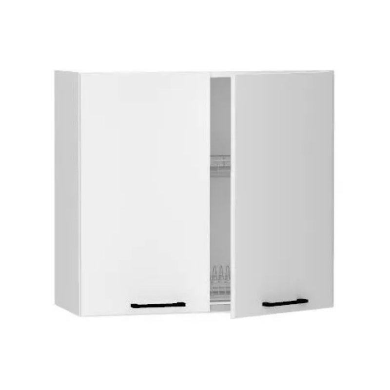 Szafka kuchenna wisząca z ociekaczem 80 BONO W80 SU P/L biała