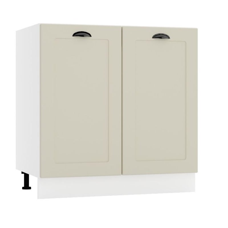 Szafka pod zlew 80 ADELE D80ZL P/L beżowy mat