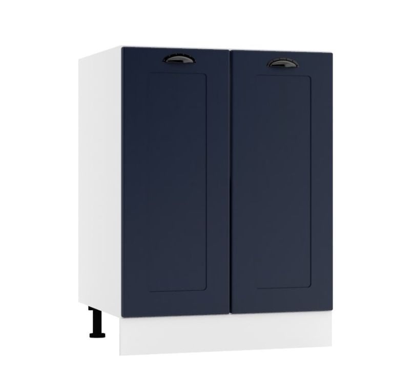 Szafka kuchenna stojąca 60 ADELE D60 granatowa mat