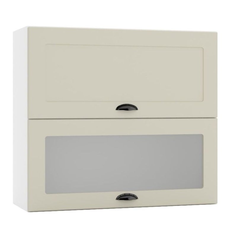 Szafka kuchenna wisząca 80 ADELE W80 GRF/2 SD beżowy mat