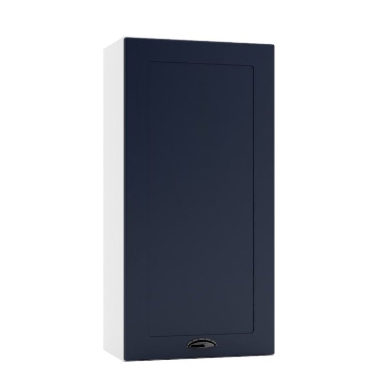 Szafka kuchenna wisząca 45 ADELE W45 P/L /92 granatowa mat