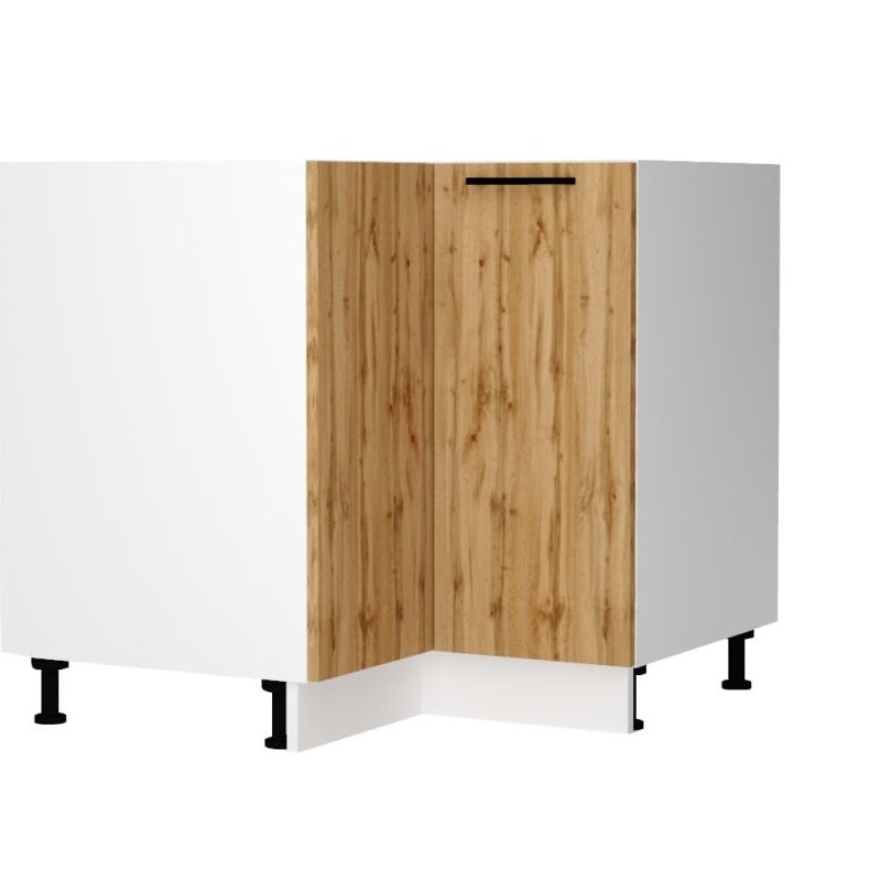 Szafka kuchenna narożna 90 BONO DRP P/L dąb złoty