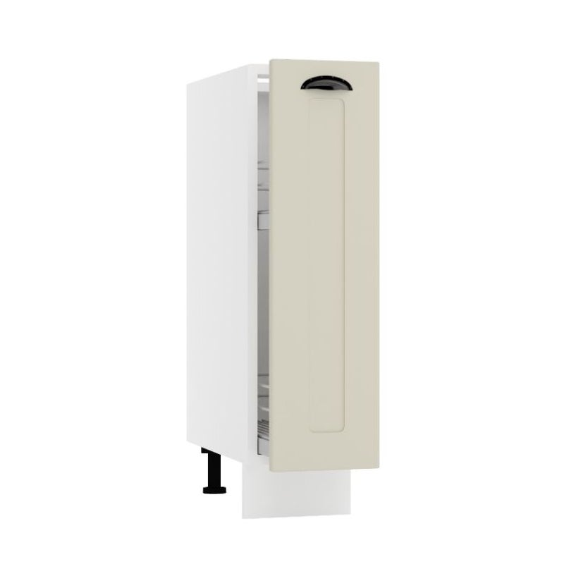 Szafka kuchenna stojąca CARGO ADELE D beżowy mat z koszem