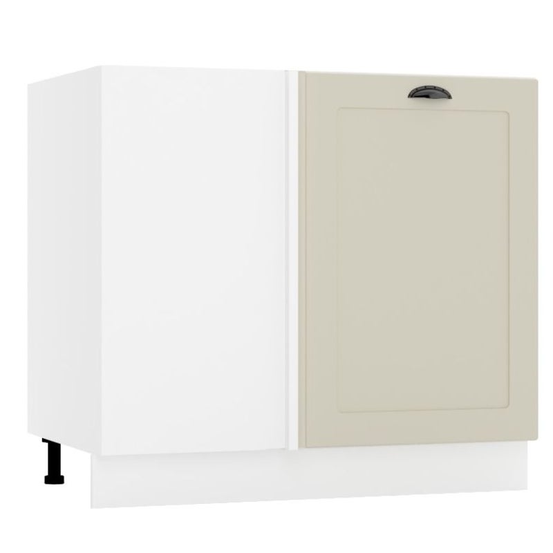 Szafka kuchenna narożna 90 ADELE DNP P/L beżowy mat