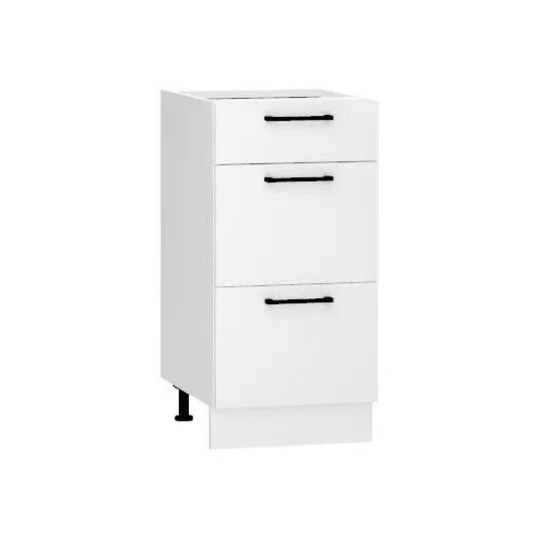 Szafka kuchenna stojąca 40 BONO D40 S/3 biała
