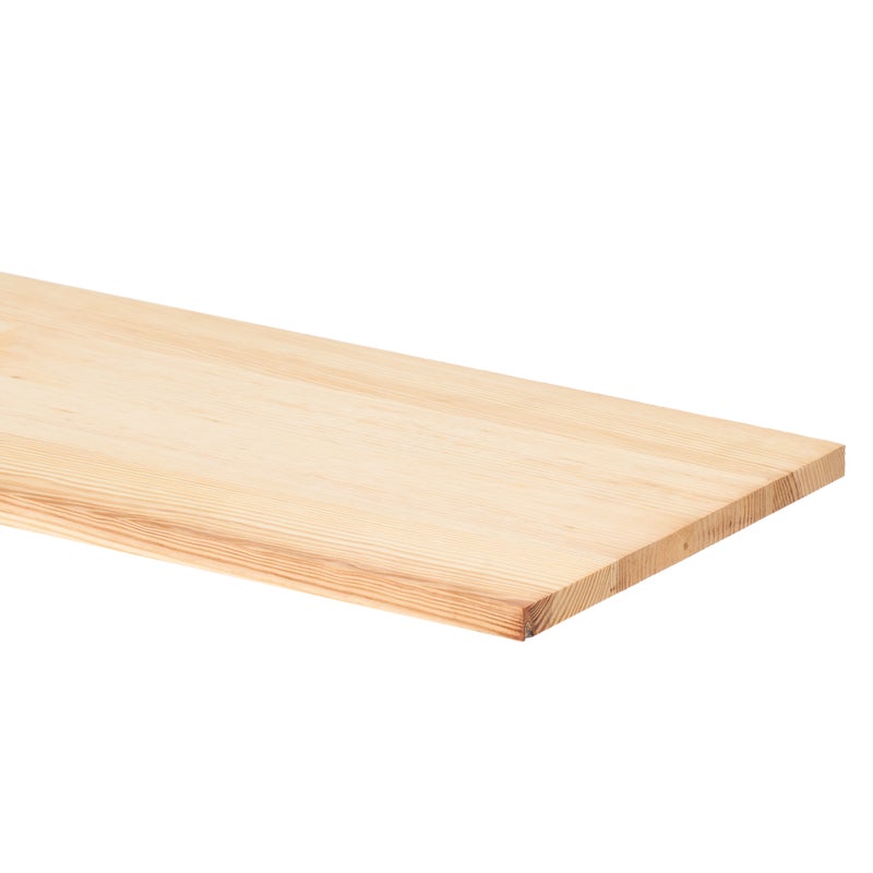 Półka ścienna 1.8x40x100 cm sosnowa sękata surowa klejona DETALIA