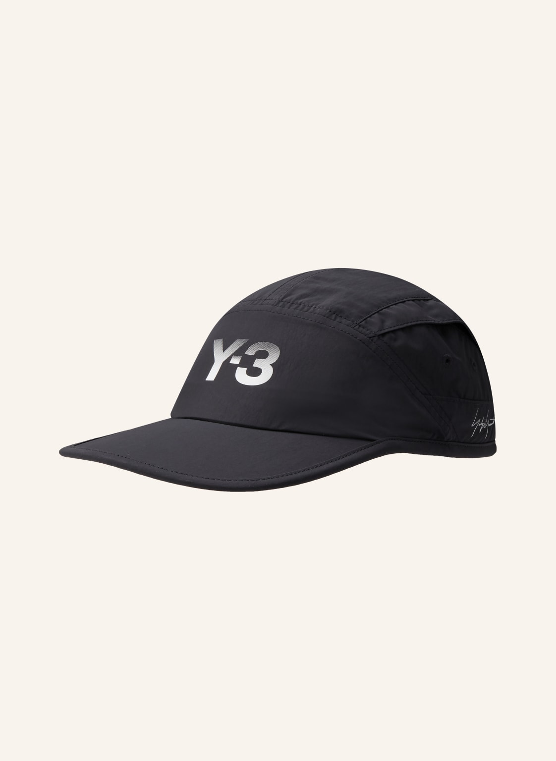 Y-3 Czapka Run schwarz