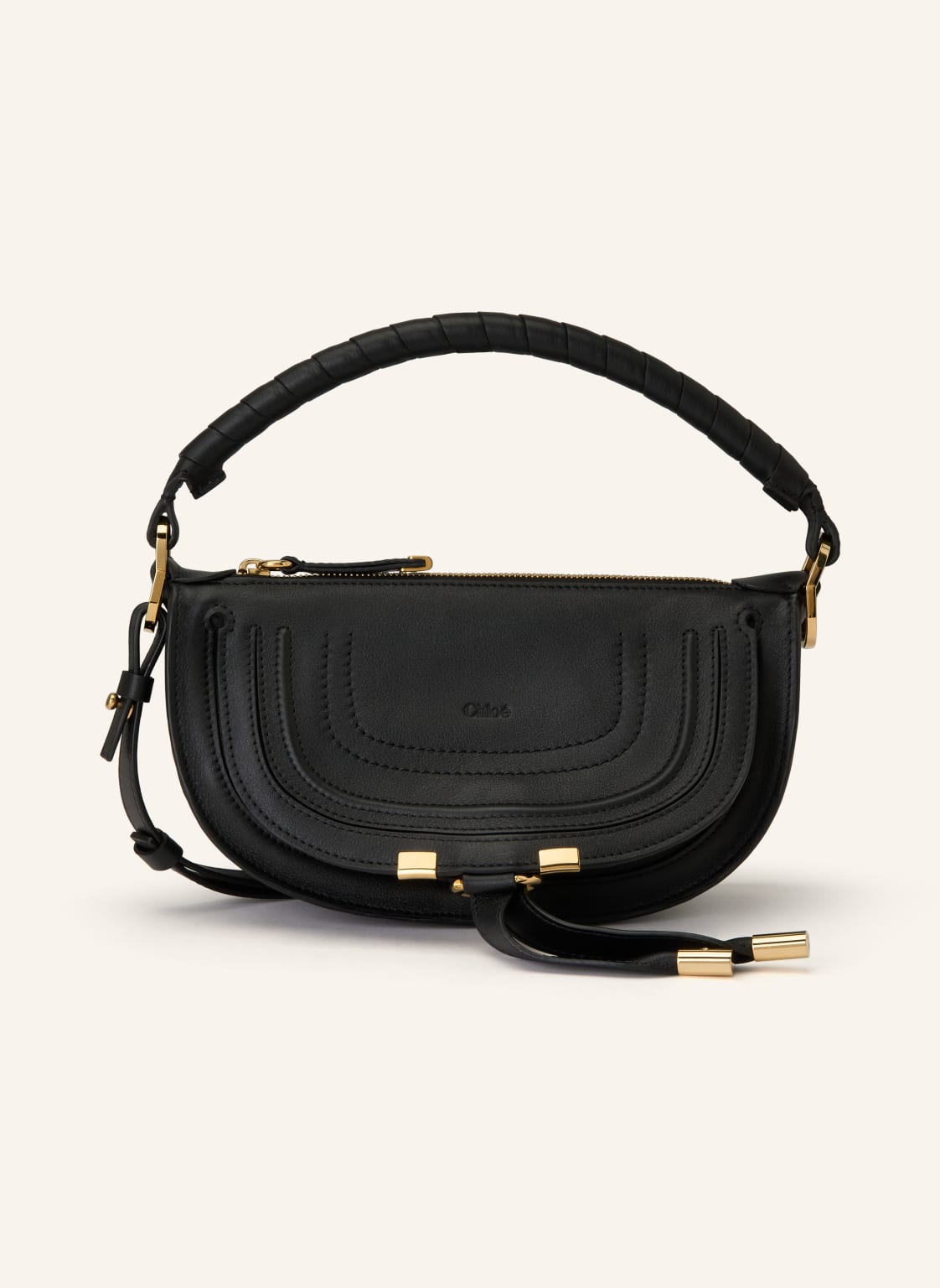 Chloé Torebka Marcie Mini schwarz