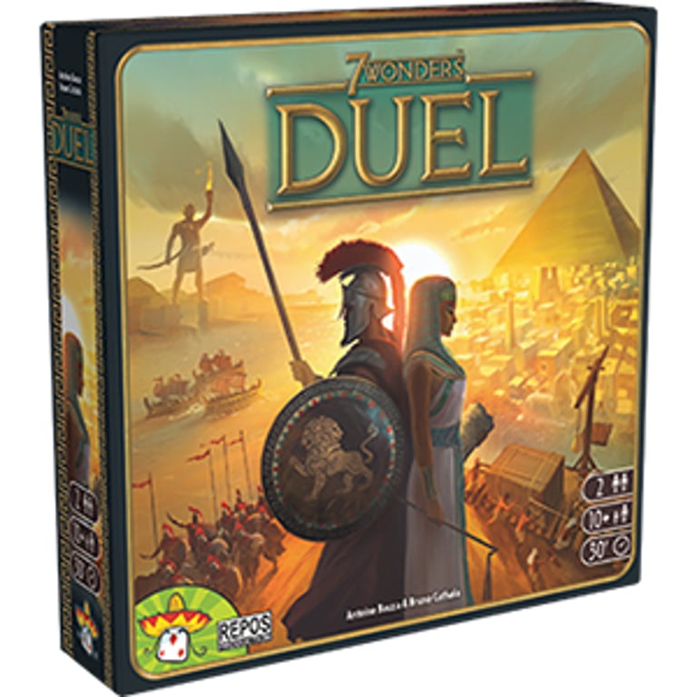 Asmodee 7 Wonders Duel Gra planszowa Wojna