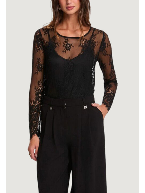 Morgan De Toi Longsleeve 261-TCITY Czarny Modern Fit