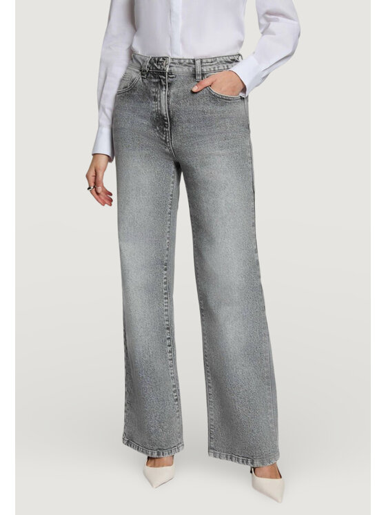 Morgan De Toi Jeansy 261-PIGRIM Szary Casual Fit