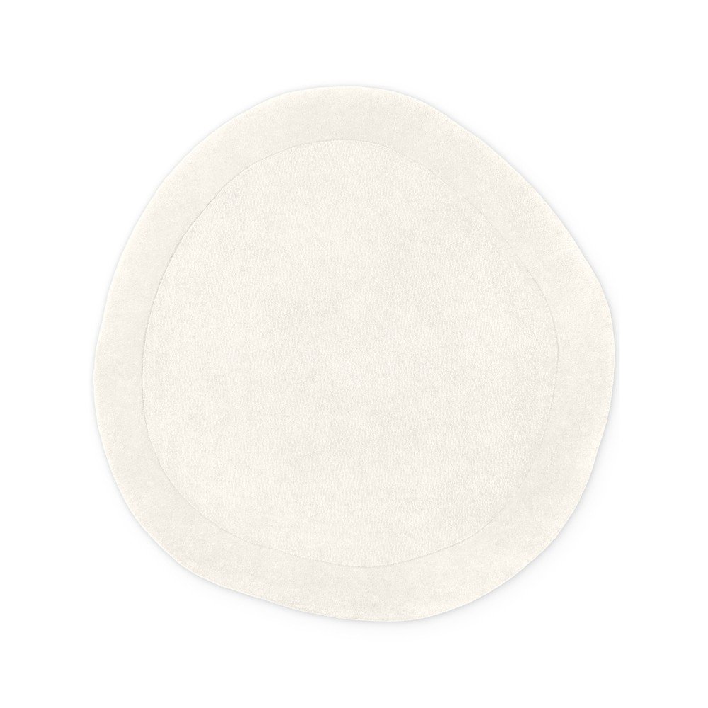 Kremowy okrągły dywan z mieszanki wełny tkany ręcznie ø 160 cm Kari Organic – Villeroy&Boch