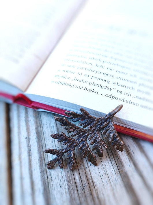 Żywotnik miedziany wisior handmade I talizman ochrony i trwałości