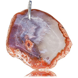 Agat Maroko Niepowtarzalny Okazały Wisiorek Srebro Unikat