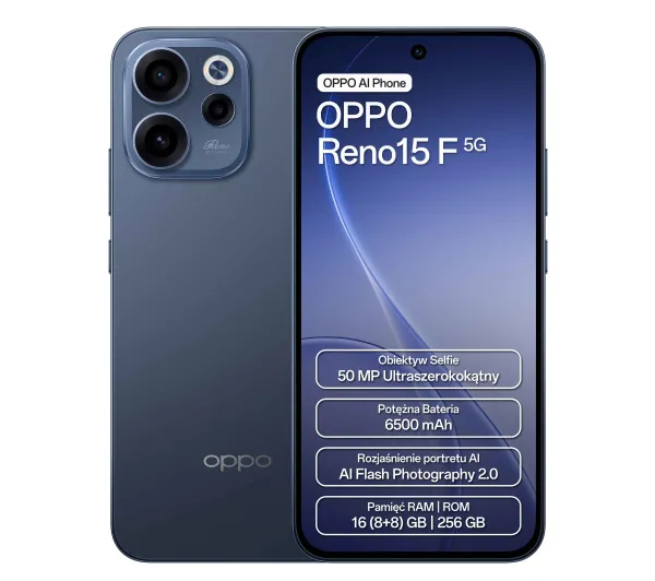 Oppo Reno 15F 5G 8/256GB Granatowy