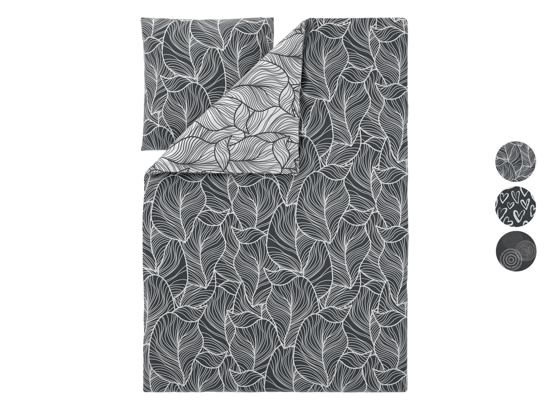 LIVARNO® Pościel dwustronna z bawełny renforcé, 140 x 200 cm