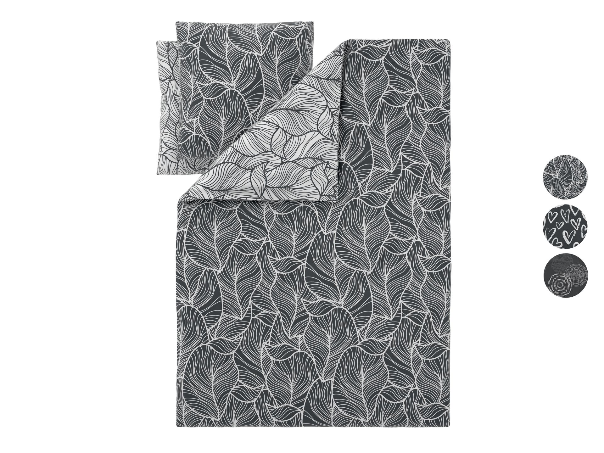 LIVARNO® Pościel dwustronna z bawełny renforcé, 160 x 200 cm