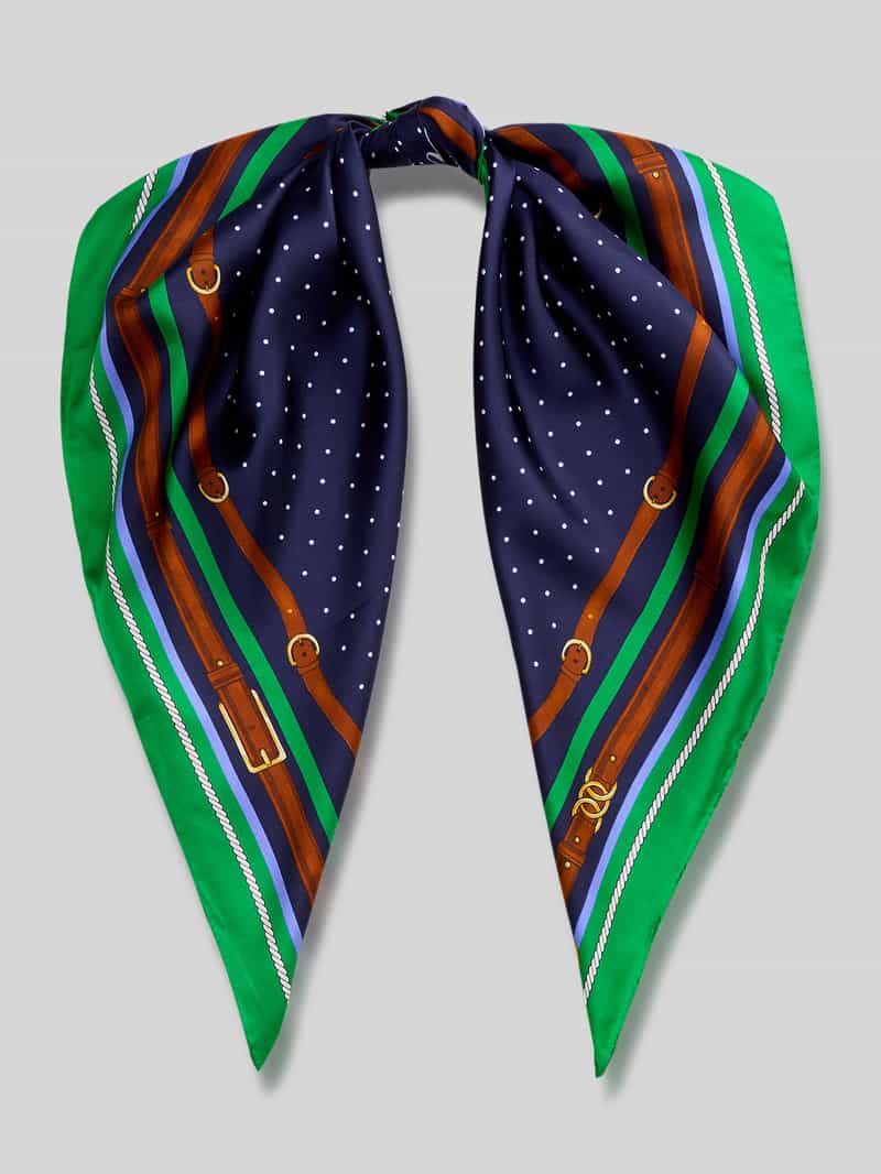 Chusta z czystego jedwabiu