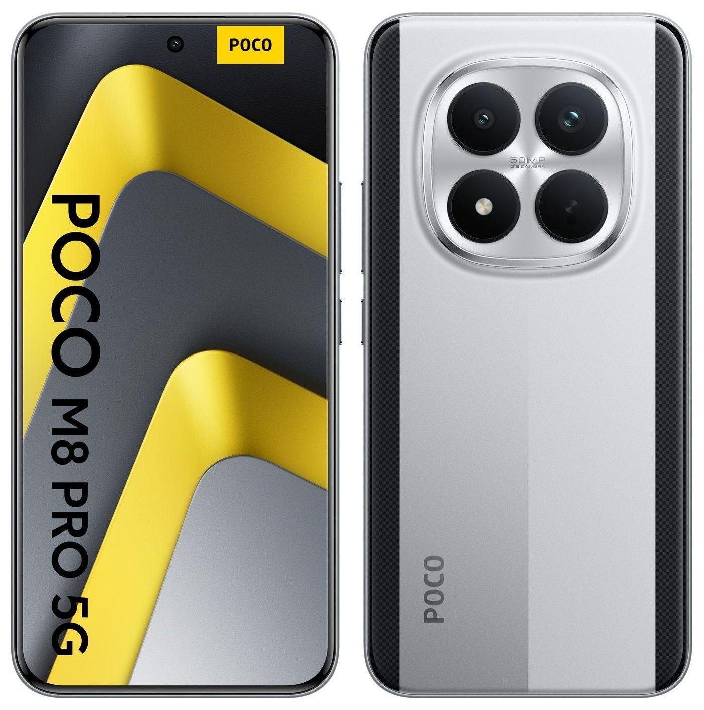POCO M8 Pro 5G 12/512GB Srebrny