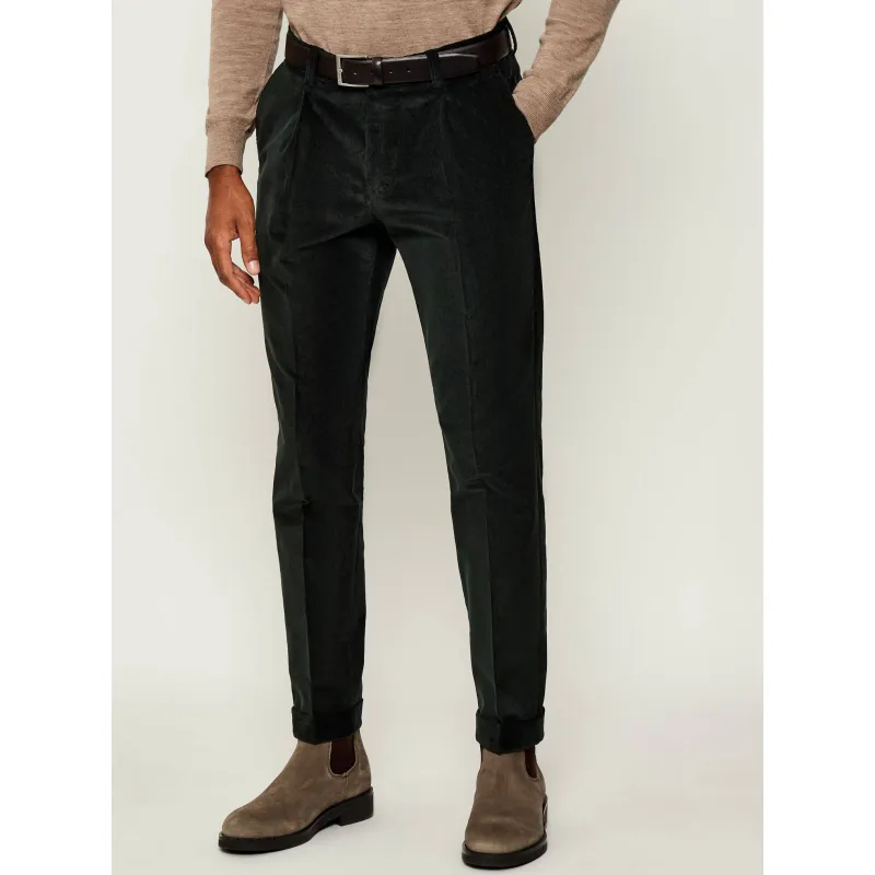 TIGER OF SWEDEN Sztruksowe spodnie Separate | Slim Fit